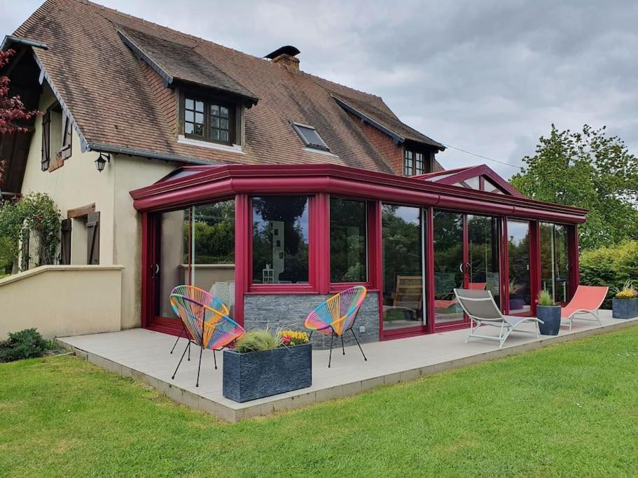 La Mare Aux Chevres Villa Reux Exterior photo