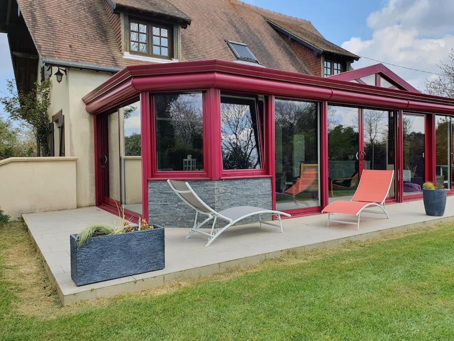 La Mare Aux Chevres Villa Reux Exterior photo